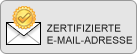 Zertifizierte E-Mail-Adresse