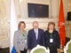 Burgi Volgger con l’ombudsmann russo Vladimir Lukin e l’ex difensora civica ucraina Nina Karpachova