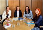 Incontro nella sede della Difesa civica a Bolzano (da sx.): Peri, Manzini, Meyer e Peer. (Foto: Difesa civica)